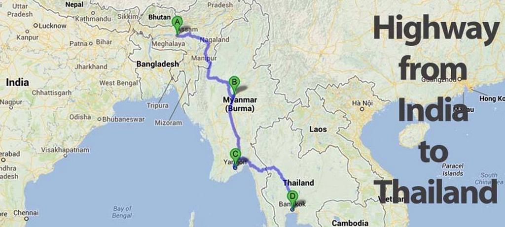India Thailand Highway